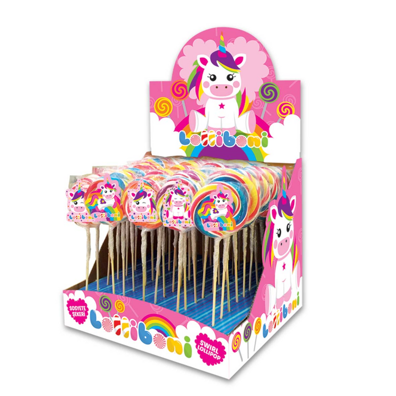 Lolliboni unicorn acadele sticker 2d
