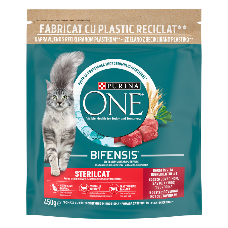 One Sterilcat Beef&Wheat, 450g