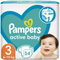 Pampers Active baby diapers, size 3 6-10KG, 54 b