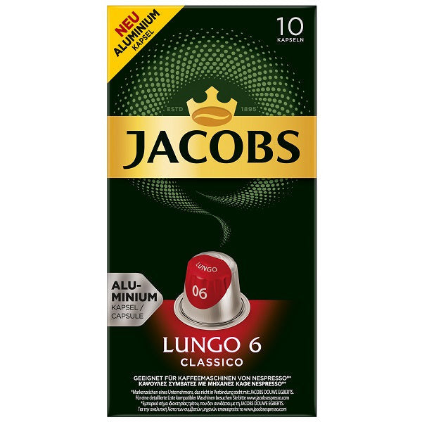 Capsule Jacobs lungo 52g clasic
