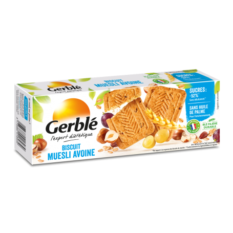 Gerble biscuiti musli ovaz 290g