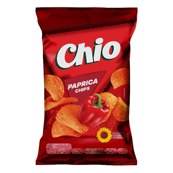 Chipsuri din cartofi cu gust de Paprica 125G Chio