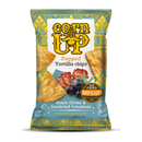 Cornup Chips tortilla din porumb integral galben cu aroma de masline negre si aroma de rosii 60 g