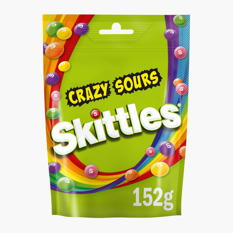 Skittles crazy sours 152g