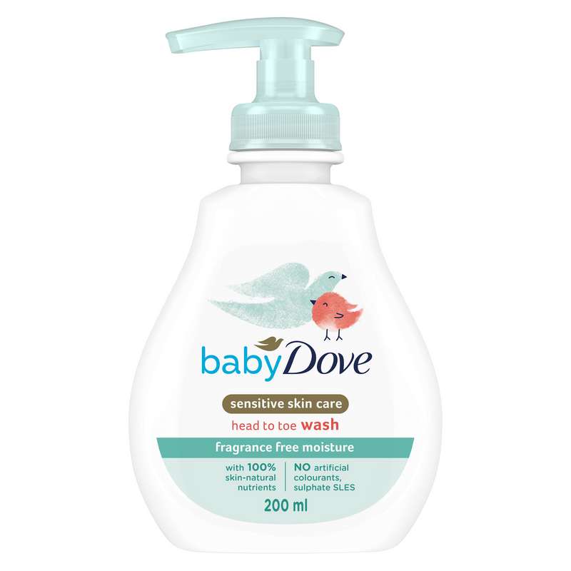 Dove baby lotiune spalare200ml sensitive moisture