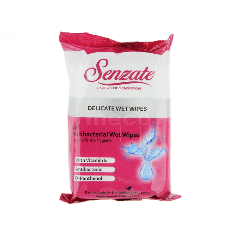 Servetele umede antibacteriene family, 40 buc, Senzate