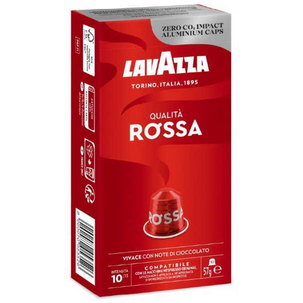 Lavazza NCC Aluminiu Qualita Rossa 10cps