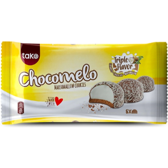 Marshmallow Cookie Chocomelo COCOS 120 g