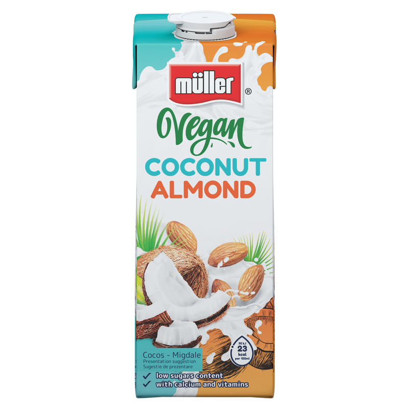 Muller vegan bautura cocos migdale 1l