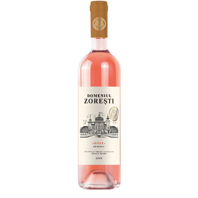 Vin rose Domeniul Zoresti demisec, 0.75L