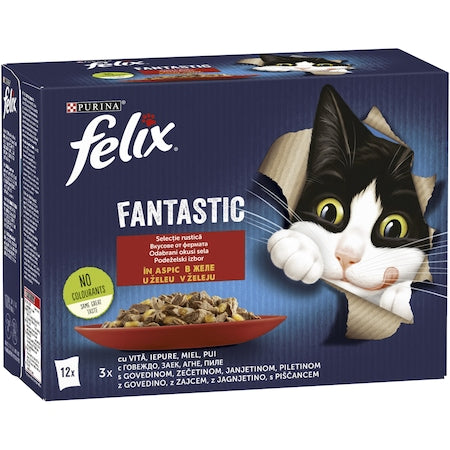 Felix fantastic carne in aspic 12x85g