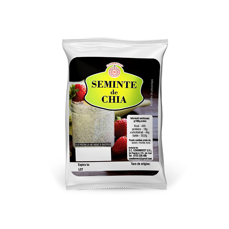 Condimvest seminte chia, 100 g