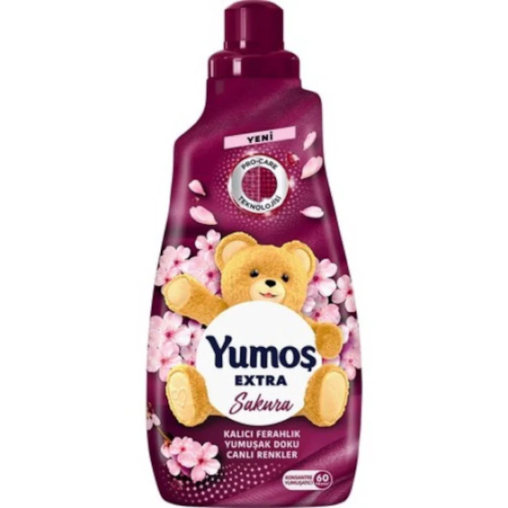 Yumos balsam rufe 1.44l 60 spalari sakura-grena
