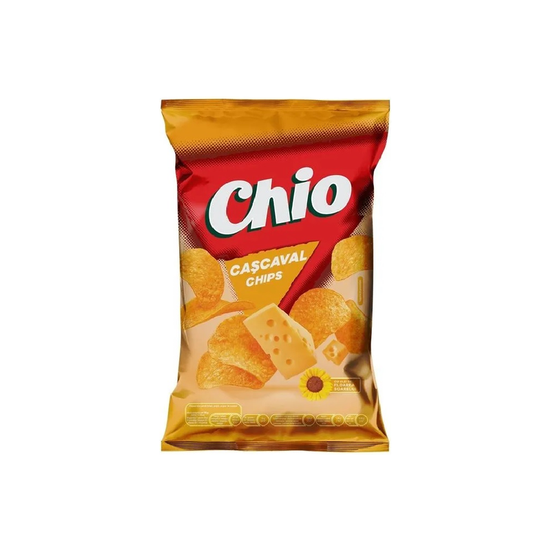Chipsuri din cartofi cu gust de Cascaval 170G Chio