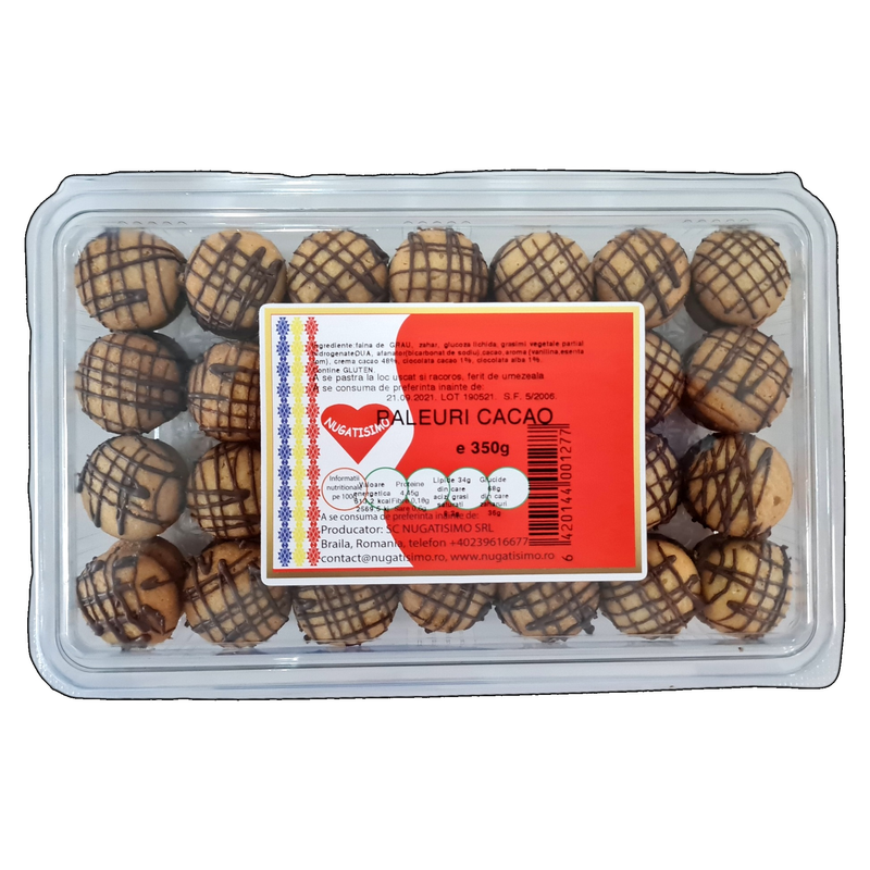 Paleuri cu crema cacao 350g