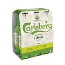 Birra Carlsberg Luma Bionda, bottiglia 6*0.33L