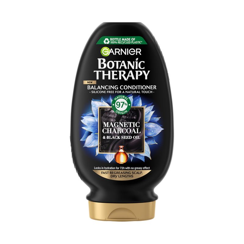 Balsam de par Garnier Botanic Therapy Magnetic Charcoal & Black Seed Oil, 200 ml