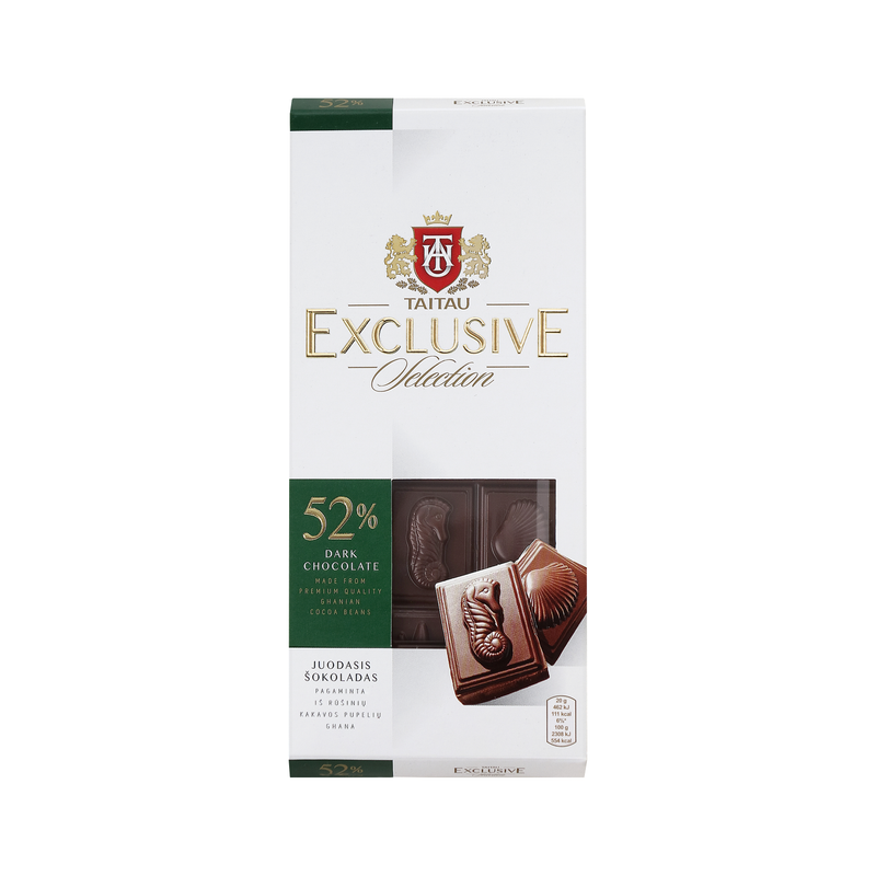 Exclusive ciocolata dark 52% 100gr