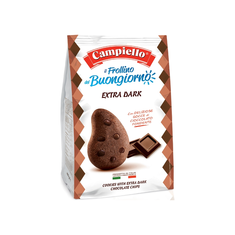 Biscuiti Campiello buongiorno cu ciocolata neagra 400g