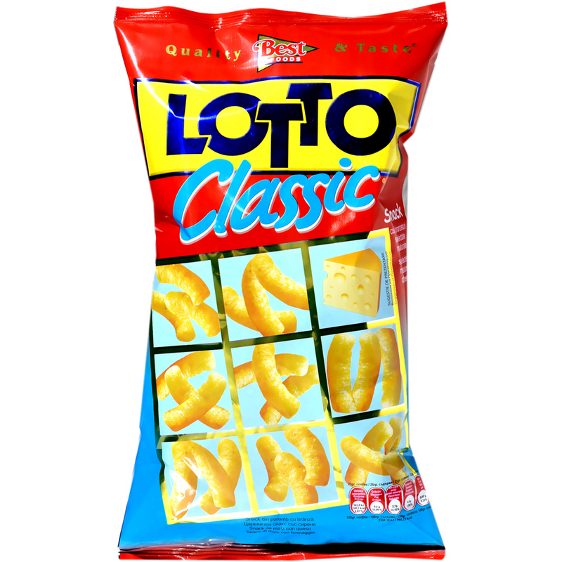 Lotto snack cu cascaval, 80 g