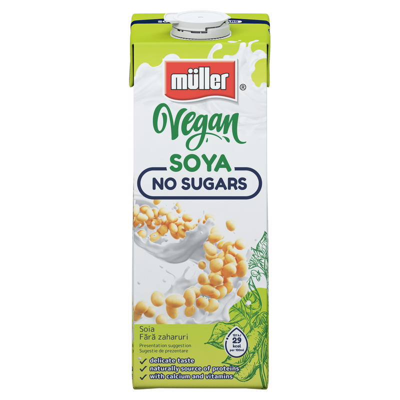 Muller vegan bautura soia fara zaharuri 1l