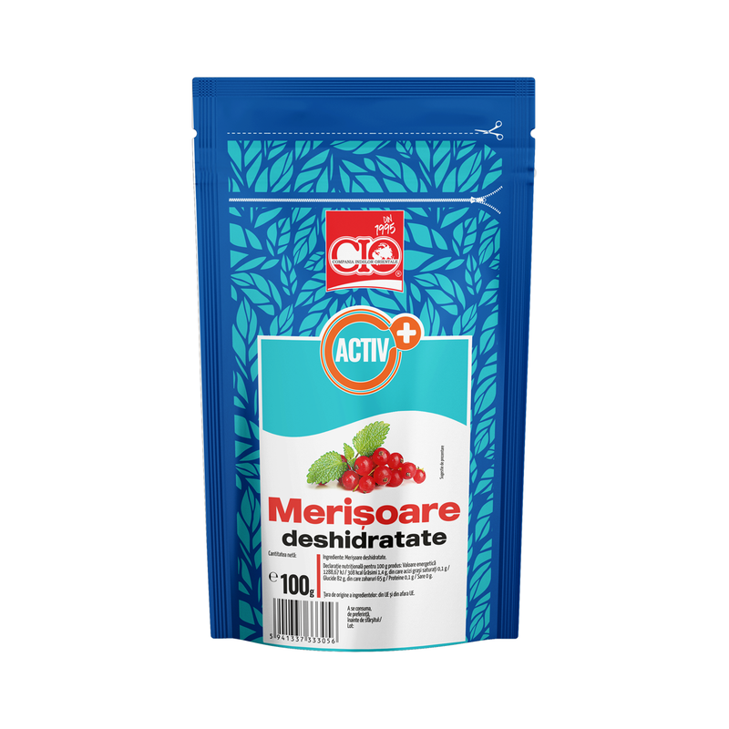 Cio activ+ merisoare deshidratate 100gr