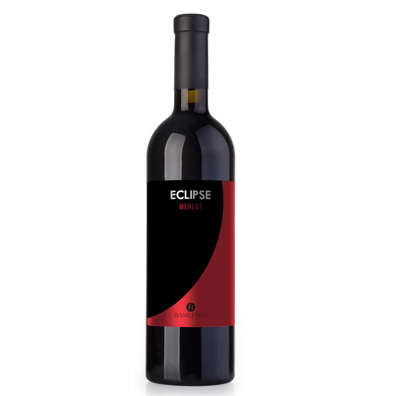 Crama Basilescu Eclipse Merlot vin rosu sec 0.75L