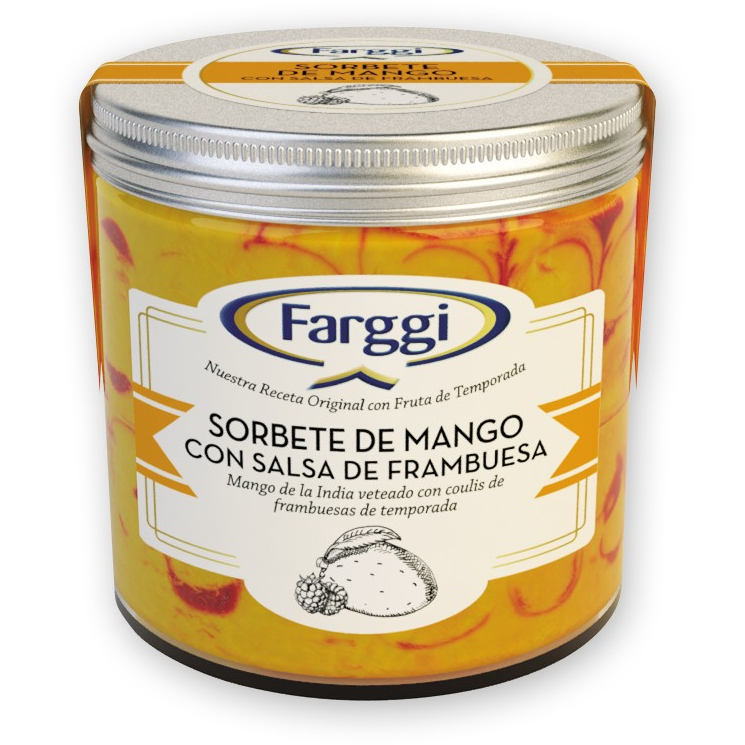 Farggi Mango Sorbet 450ml