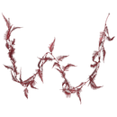 Ghirlanda XMAS frunzulite BURGUNDY 170CM ABJ440110