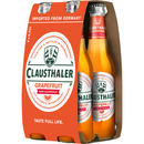 Clausthaler Classic Bier ohne Grapefruitalkohol, 4*0.33 L
