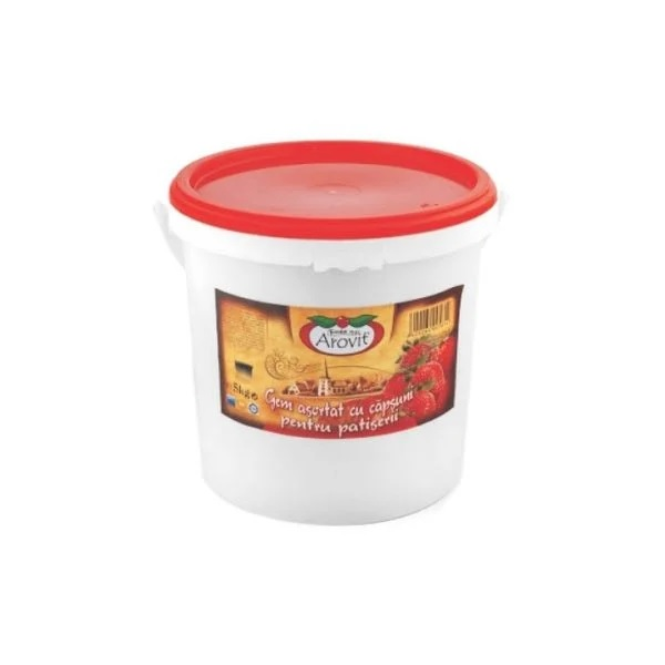 Arovit Gem asortat cu capsuni pentru patiserie 5 kg