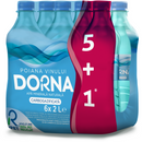Dorna carbonated natural mineral water for pet, 6 * 2L (5 + 1) SGR
