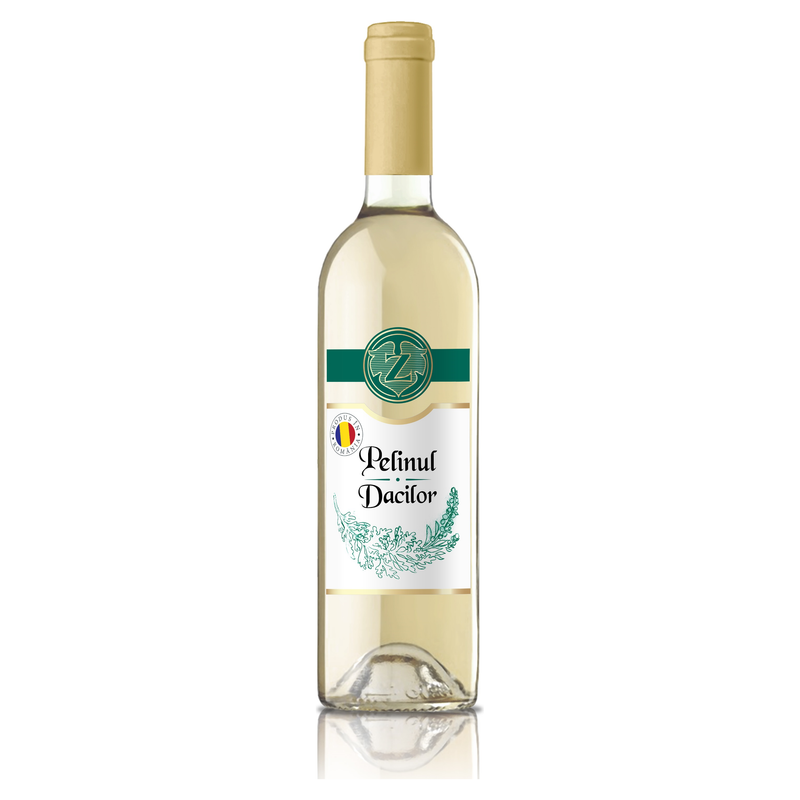 Pelinul dacilor 0.75l vin alb demidulce