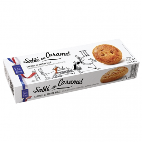 Eco Filet Bleu biscuiti cu caramel sarat 150g