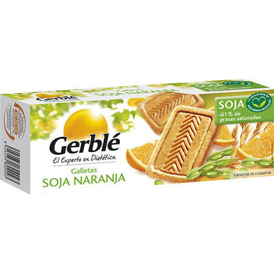 Gerble biscuiti soia-portocale 280g