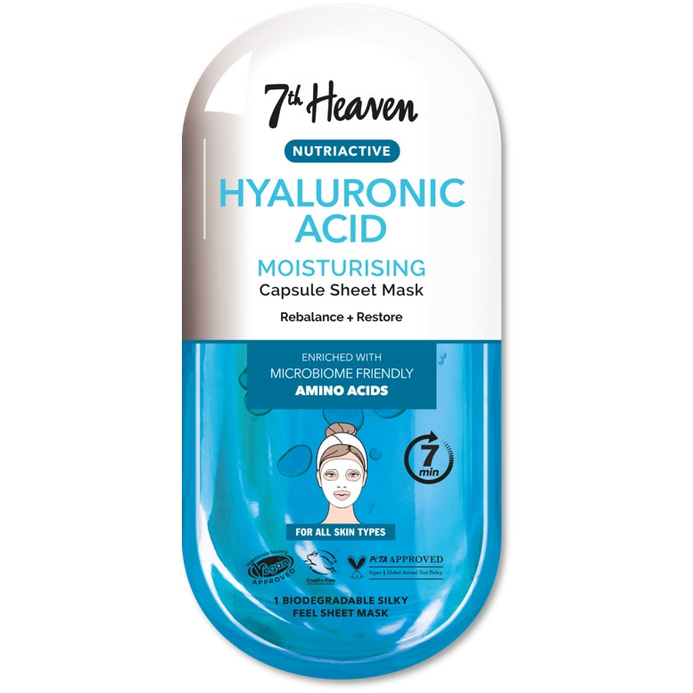 7TH HEAVEN Masca servetel cu Acid Hialuronic 1 bucata