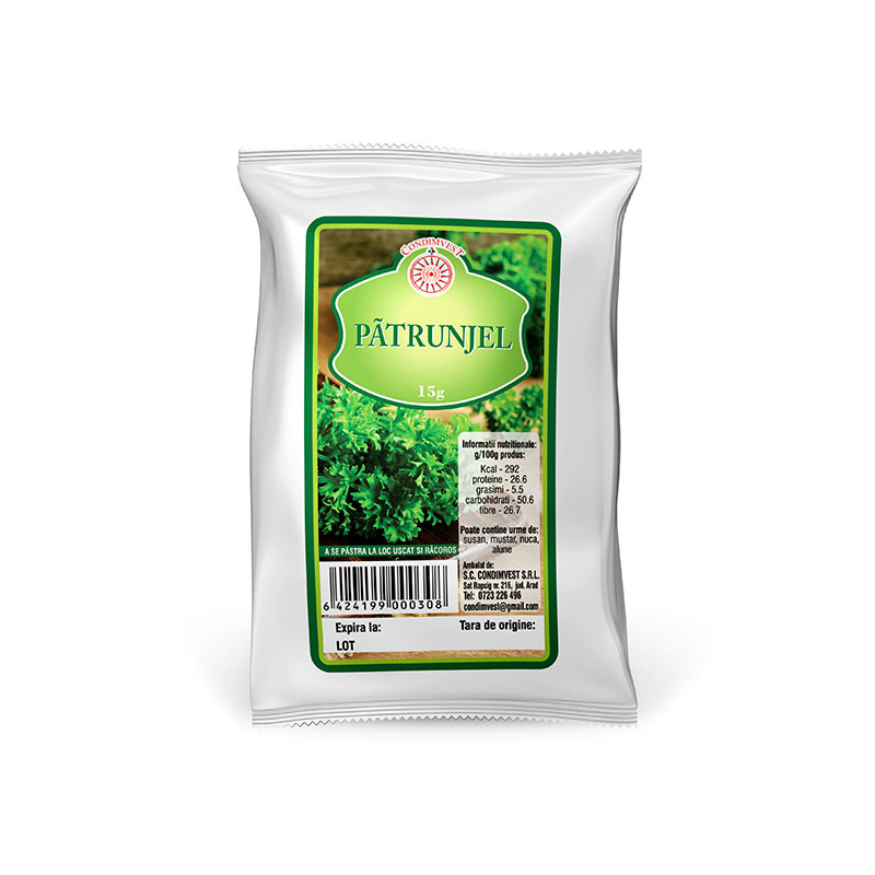 Condimvest patrunjel, 15g