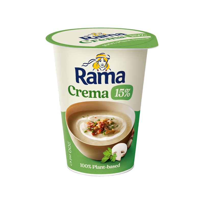 Rama Crema 15% crema vegetala pentru gatit 200ml