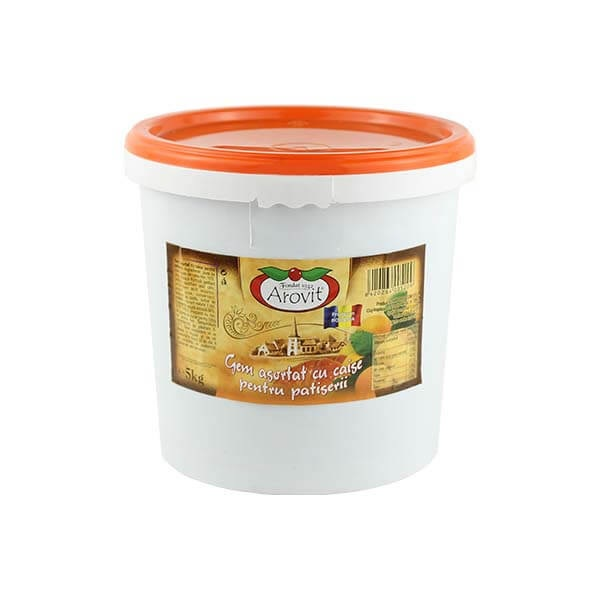 Arovit Gem asortat cu caise pentru patiserie 5 kg