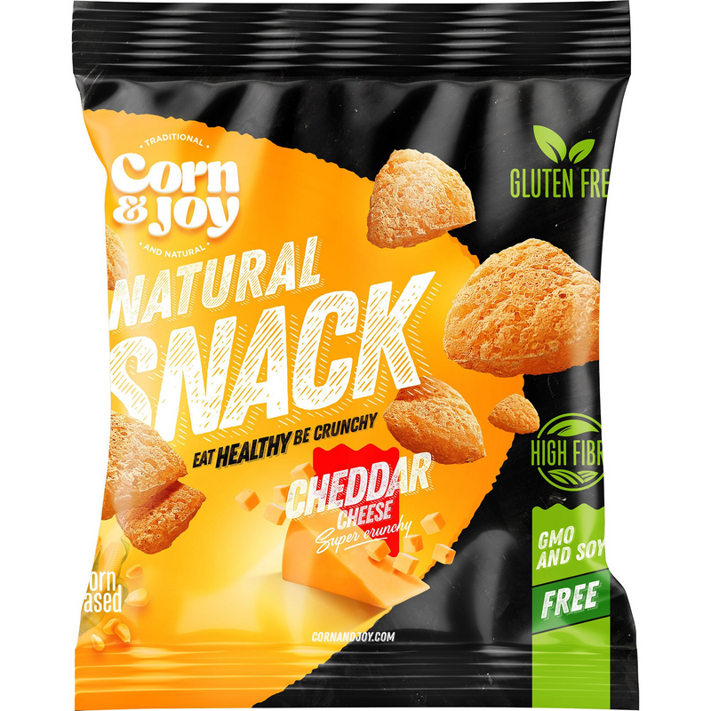 Corn&Joy snack cheddar 40 g