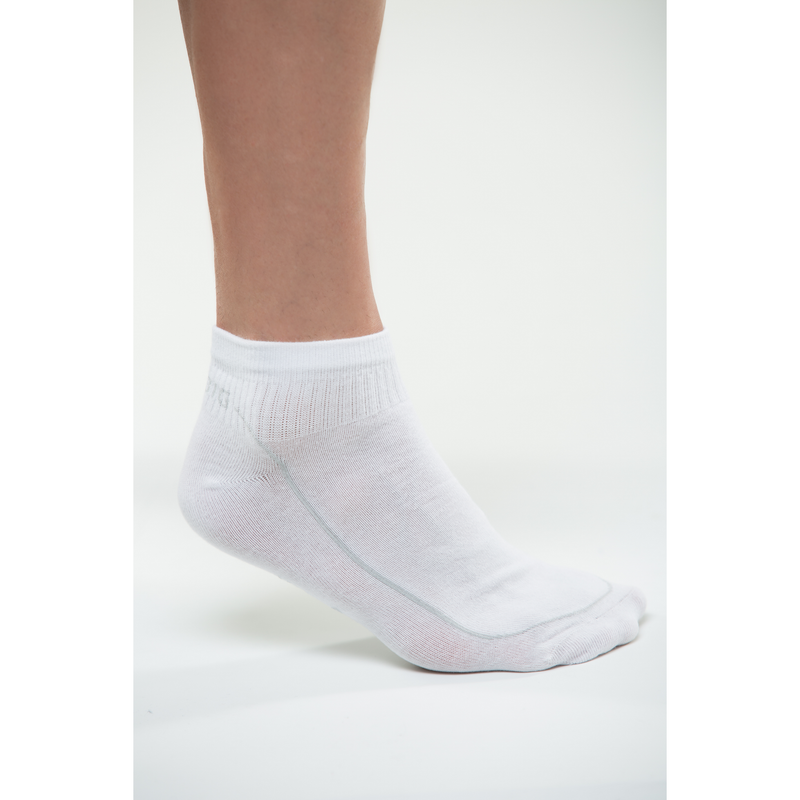 Sosete barbati sport scurte alb, 35-38