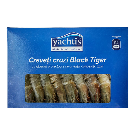 Yachtis creveti cruzi black tiger hoso 16/20 500g