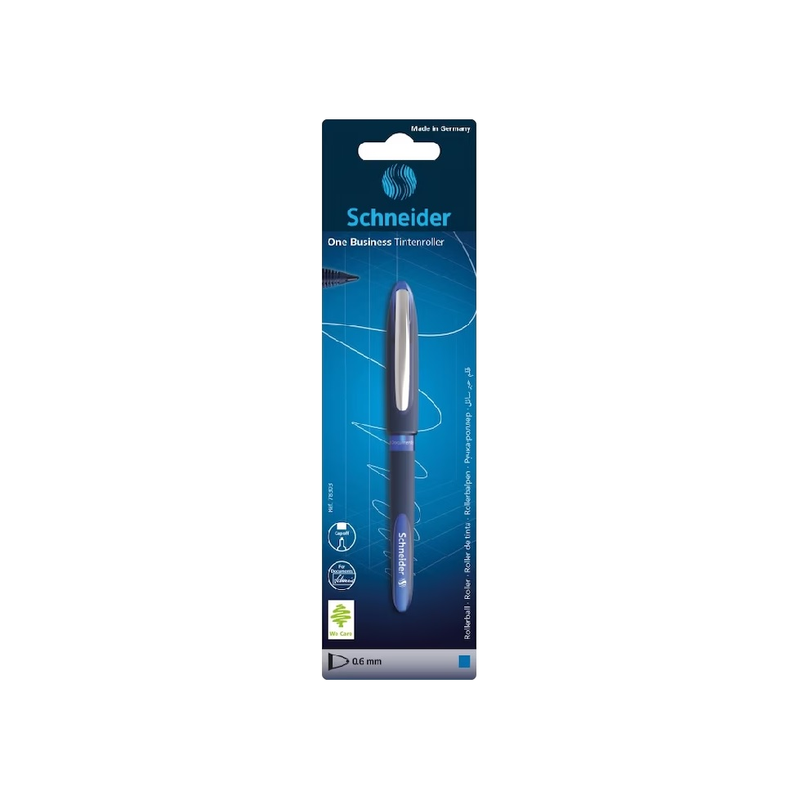 Roller 0.6mm Schneider One Business 1/blister, albastru