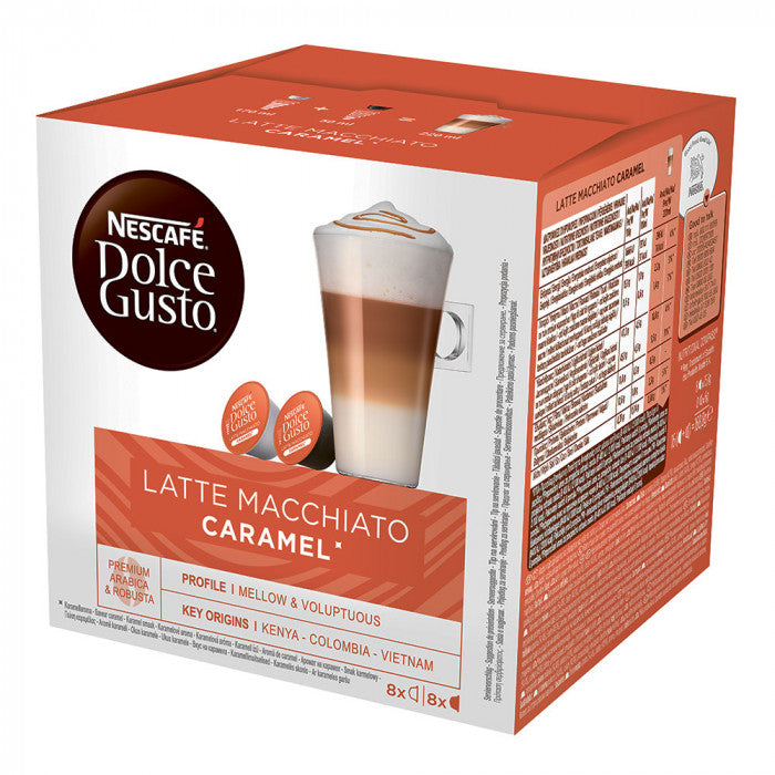 Nescafe dolcegusto caramel macchiato 16cap 145.6g