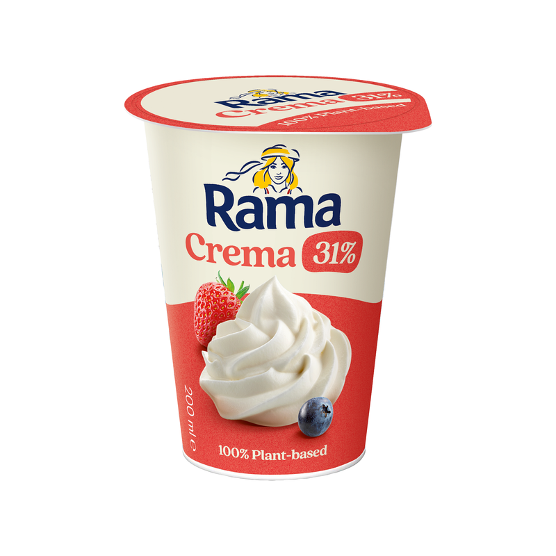 Rama Crema 31% crema vegetala pentru mixare si gatit, 200ml