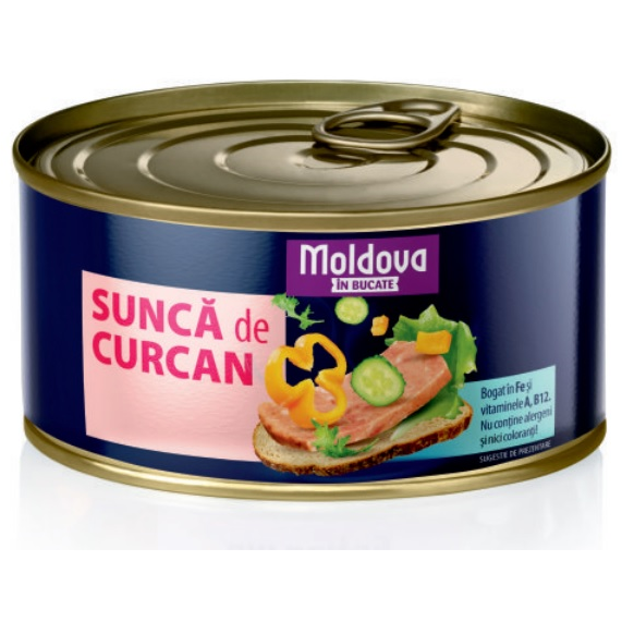 Moldova in Bucate Sunca de curcan, 300 g