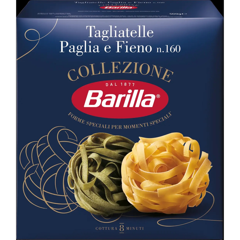 Barilla tagliatelle paglia & fieno, 500G