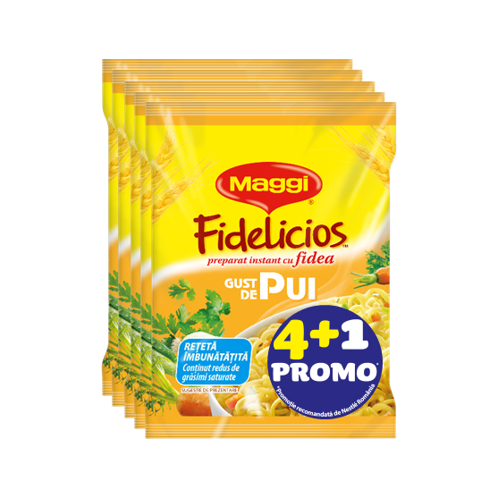 MAGGI Ndls Chicken 4+1 x 59.2g