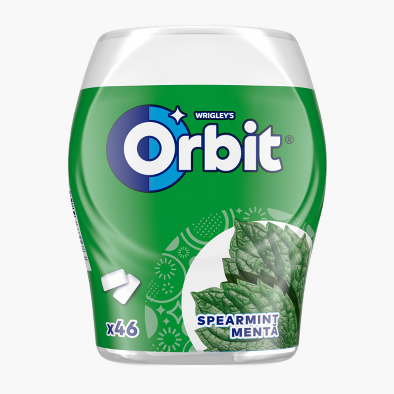 Orbit spearmint bottle 64g