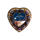 Praline cu cereale si crema lapte inima, 165g